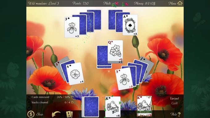 Solitaire Beautiful Garden Season Free Download