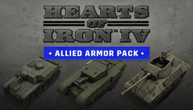 Hearts of Iron IV Allied Armor Free Download