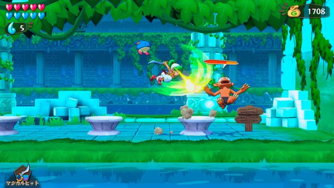 Wonder Boy Asha in Monster World PC Crack