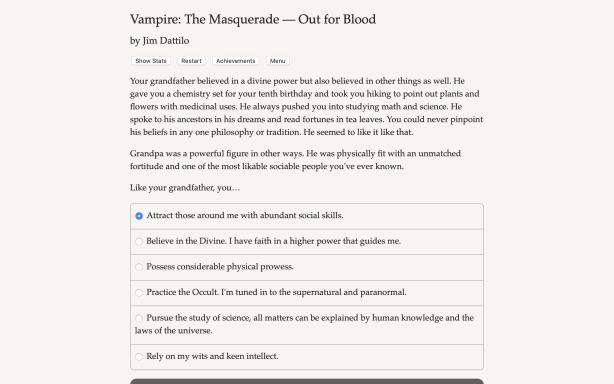 Vampire The Masquerade Out for Blood Torrent Download