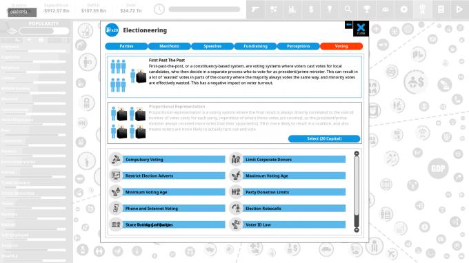 Democracy 4 Voting Systems PC Crack