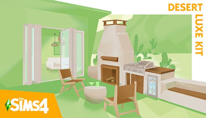 The Sims 4 Desert Luxe Kit Free Download
