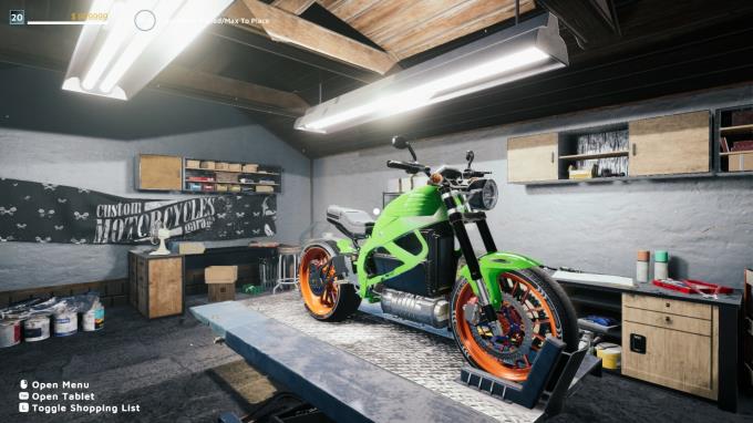 Motorcycle Mechanic Simulator 2021 Electric Bike PC Crack