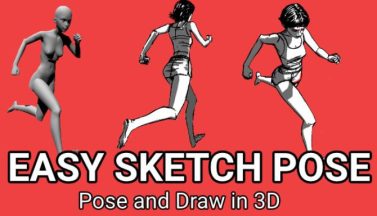 featured easy sketch pose free download 2