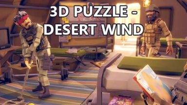 featured 3d puzzle desert wind free download