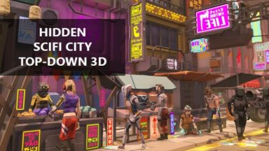 featured hidden scifi city topdown 3d free download