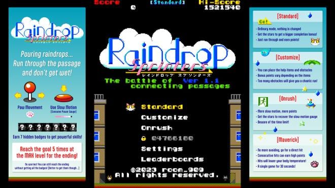 Raindrop Sprinters Torrent Download