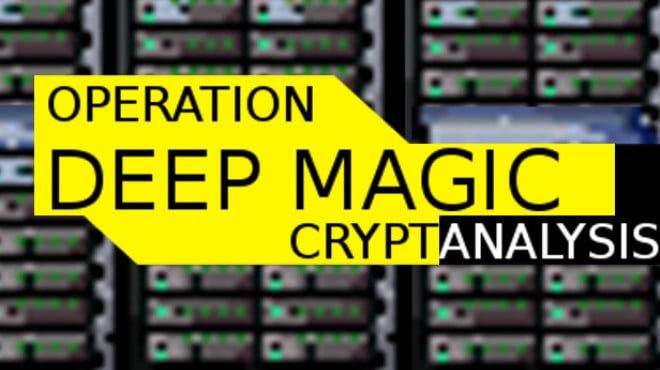 Operation Deep Magic: Cryptanalysis Free Download