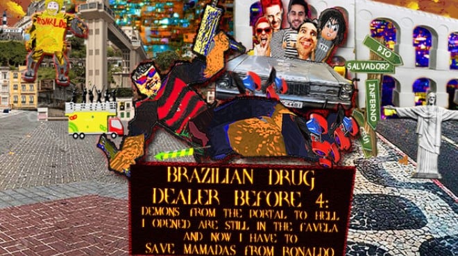 BRAZILIAN DRUG DEALER BEFORE 4: DEMONS FROM THE PORTAL TO HELL I OPENED ARE STILL IN THE FAVELA AND NOW I HAVE TO SAVE MAMADAS FROM RONALDO Free Download